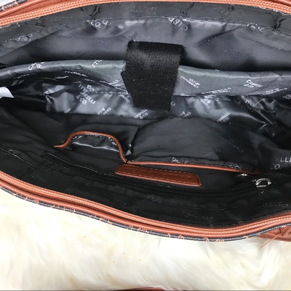 Flower Printed Tablet Tote (Rollerbrief Friendly) - Picture 5 of 5